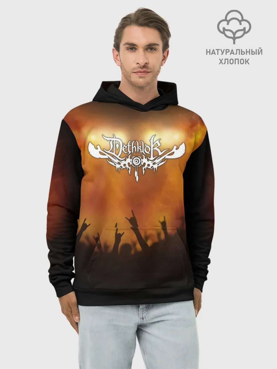 Худи мужской база хлопок / Dethklok