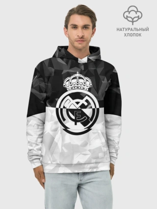 Худи мужской база хлопок / РЕАЛ МАДРИД