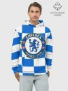 Худи мужской база хлопок / FC Chelsea