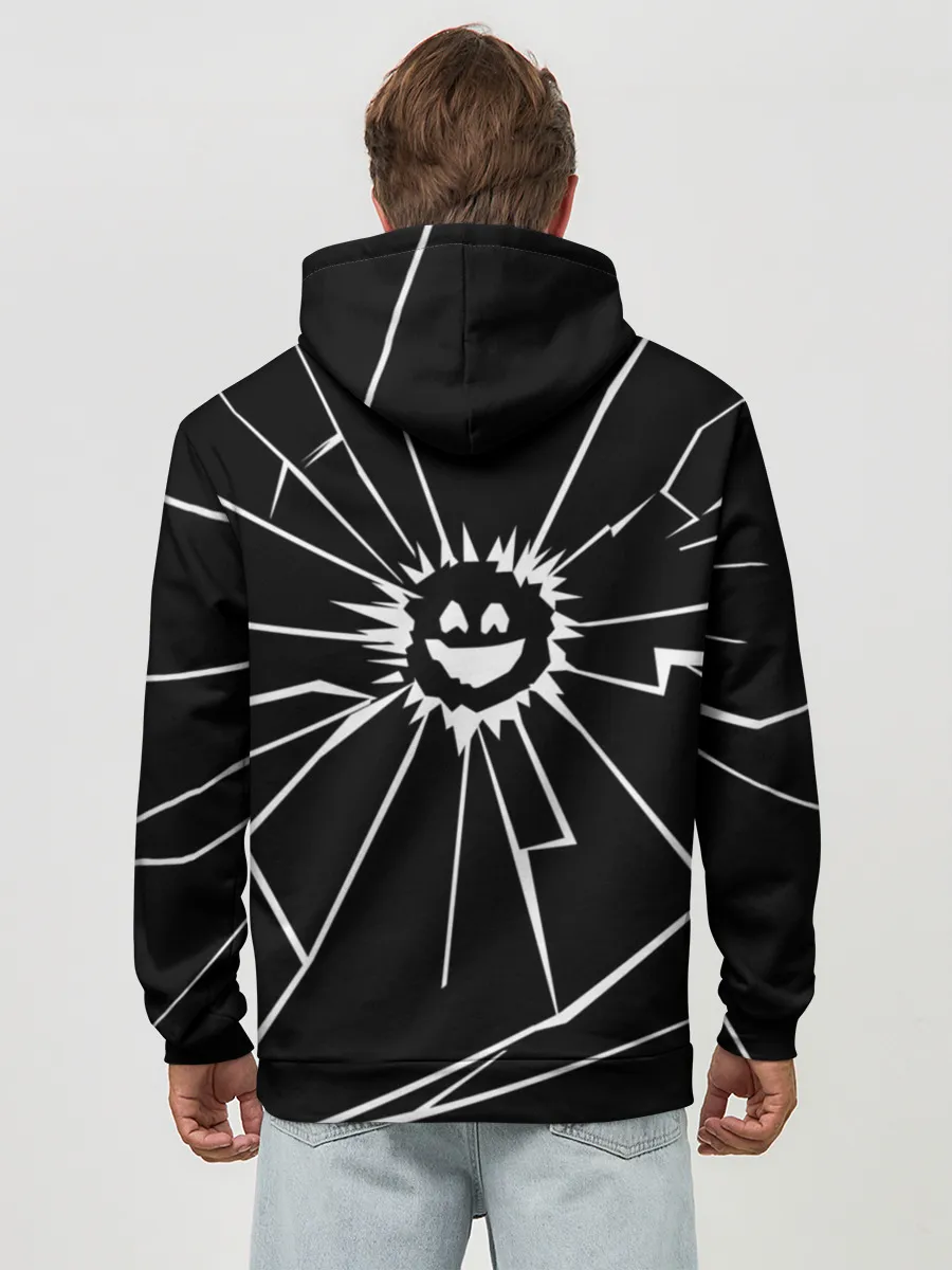 Худи мужской база хлопок / Черное Зеркало