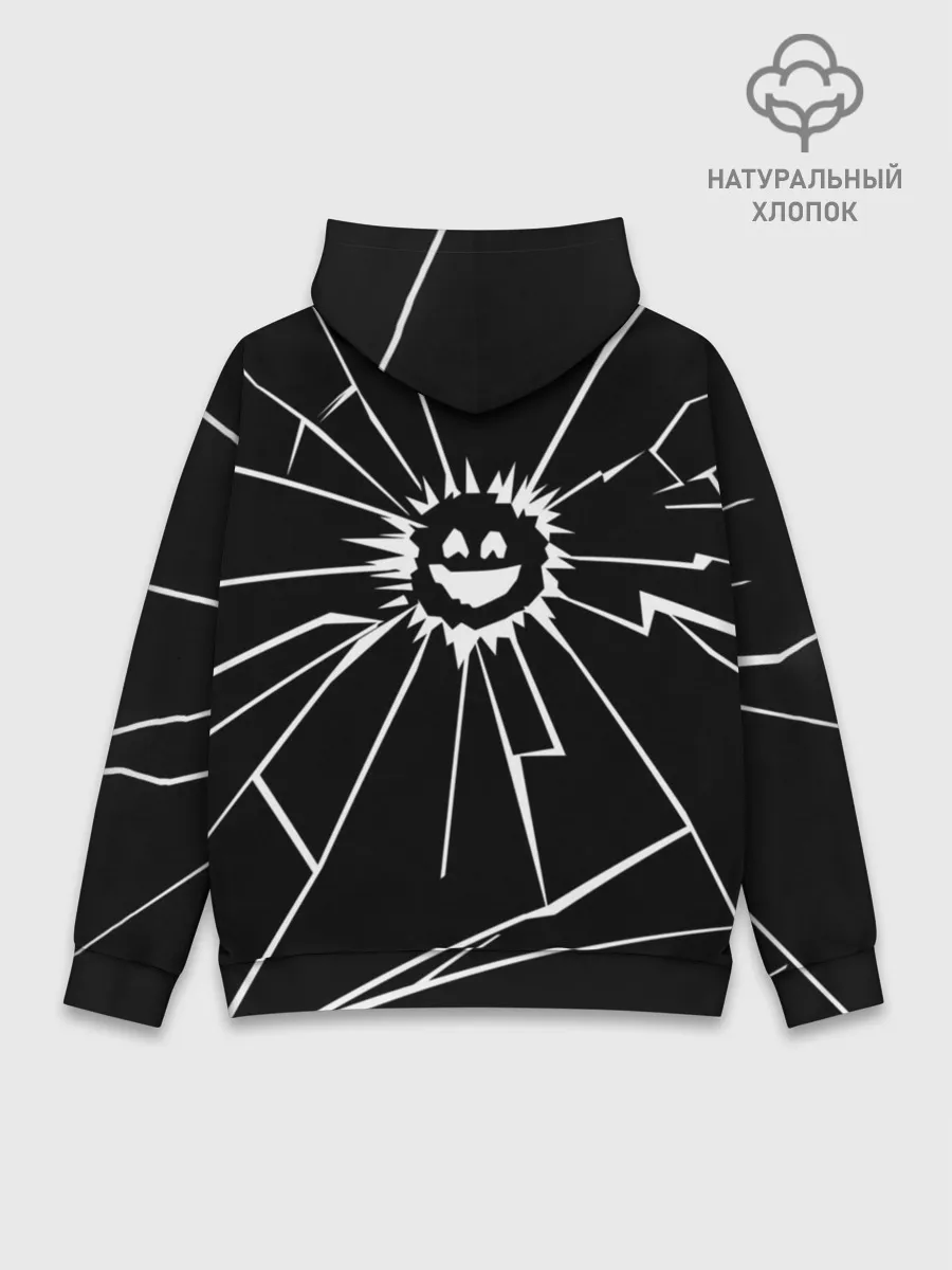 Худи мужской база хлопок / Черное Зеркало