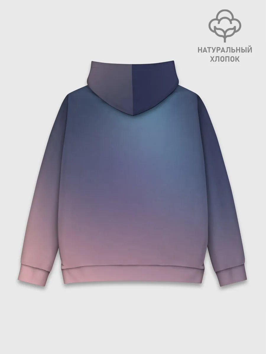 Худи мужской база хлопок / ТВОЕ ИМЯ, Две кометы