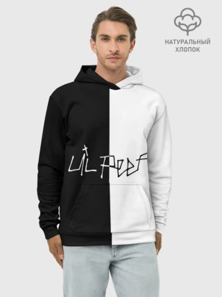 Худи мужской база хлопок / Lil Peep