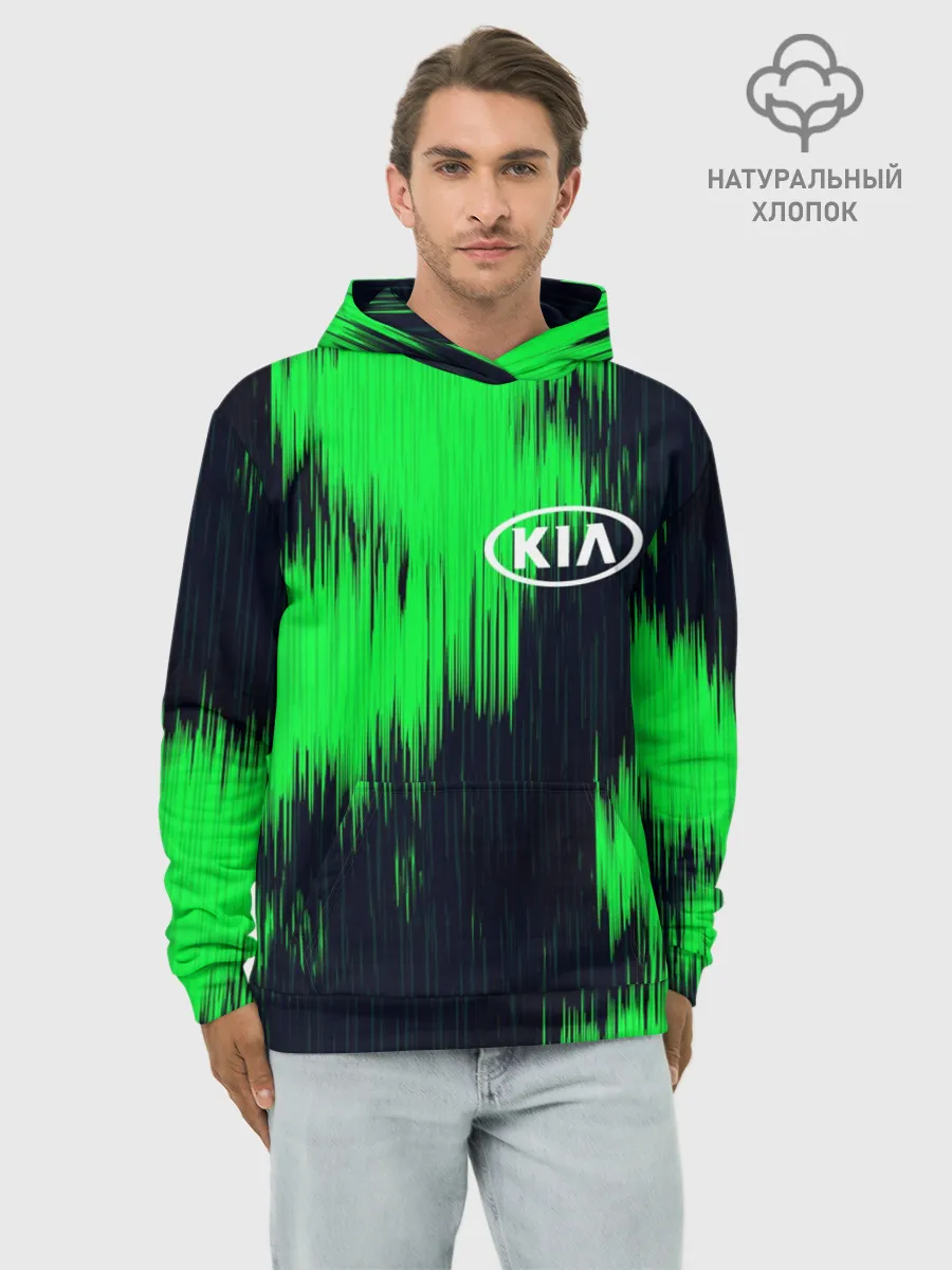 Худи мужской база хлопок / KIA sport collection
