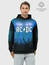 Худи мужской база хлопок / AC/DC