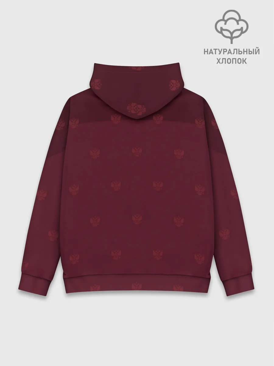 Худи мужской база хлопок / Россия, форма