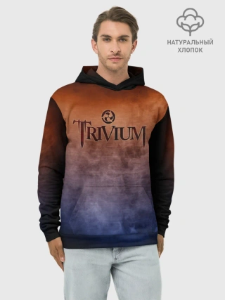 Худи мужской база хлопок / Trivium