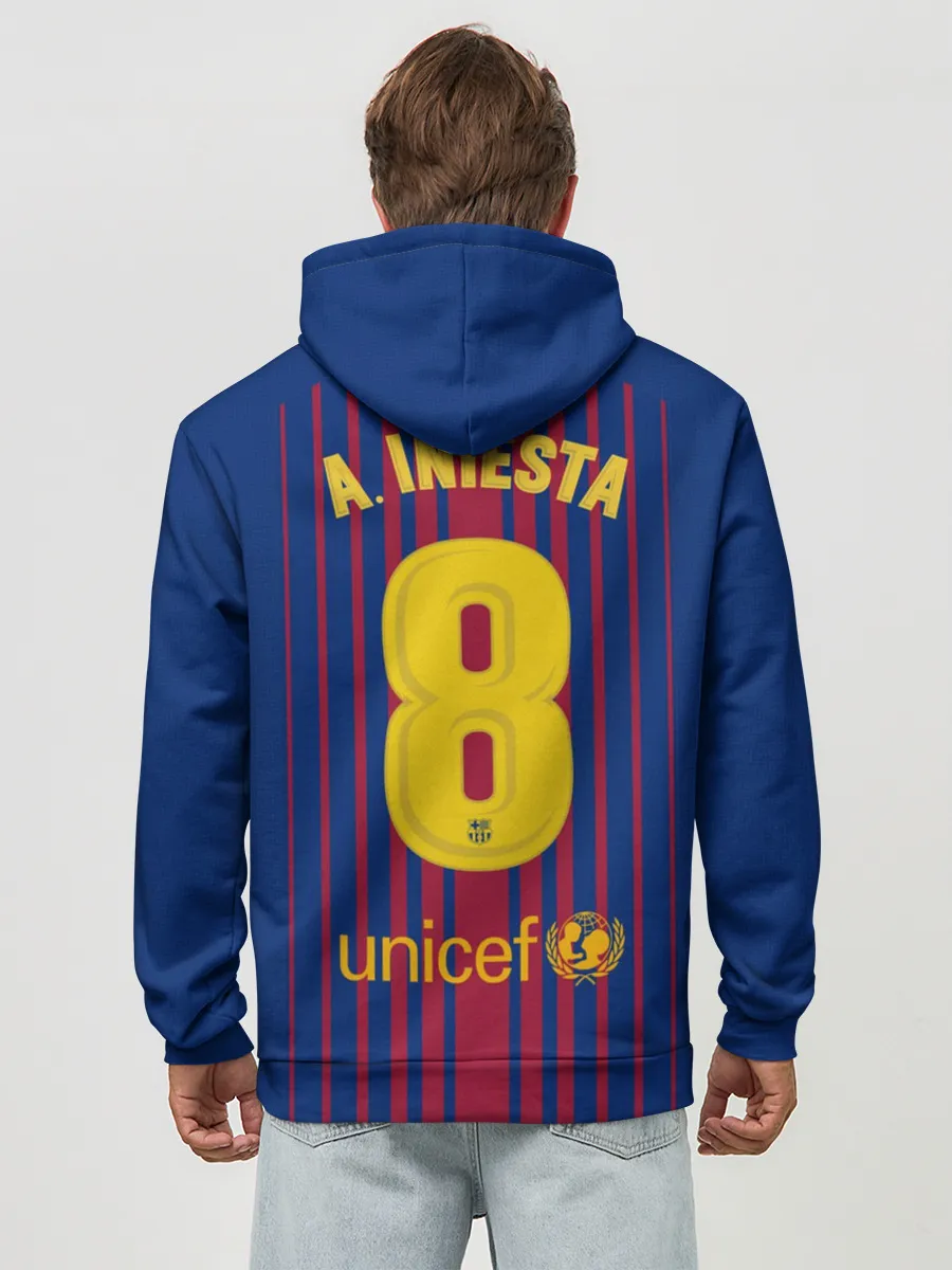 Худи мужской база хлопок / Iniesta 17-18