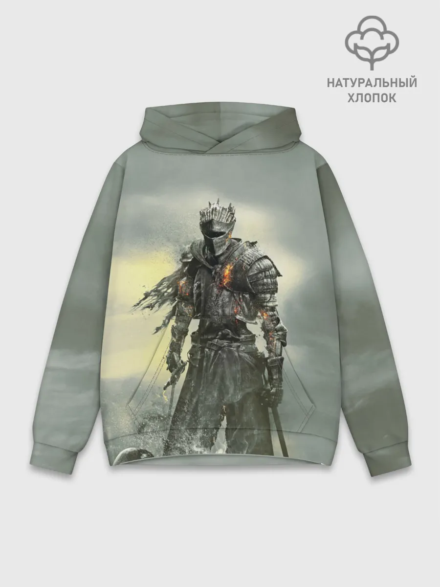 Худи мужской база хлопок / Dark Souls