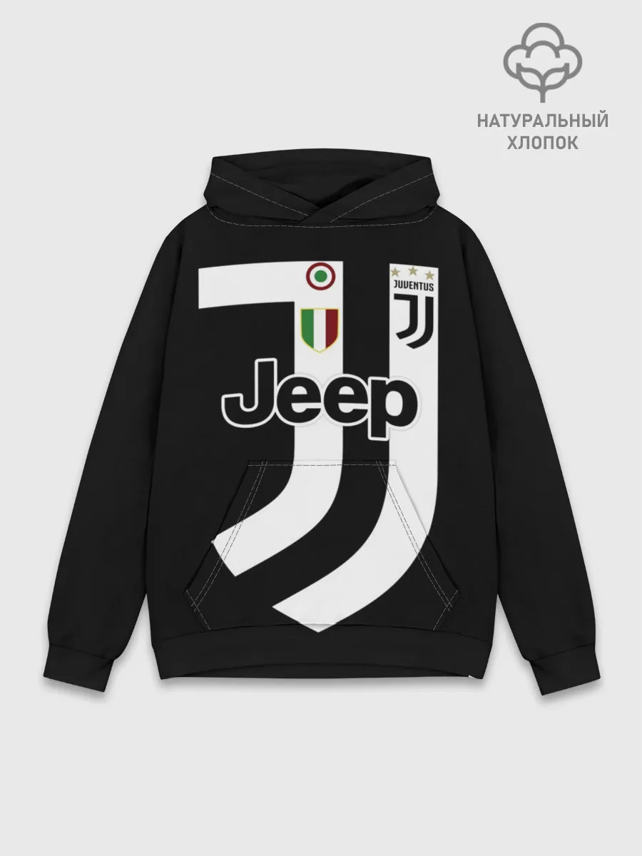 Худи мужской база хлопок / Juventus FIFA Edition