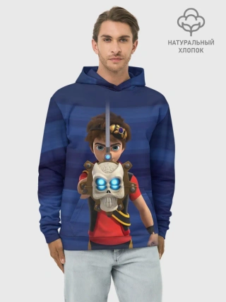 Худи мужской база хлопок / Zak