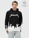 Худи мужской база хлопок / Metallica
