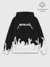 Худи мужской база хлопок / Metallica