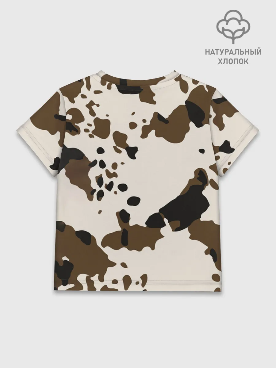 Детская футболка хлопок / CowPrint