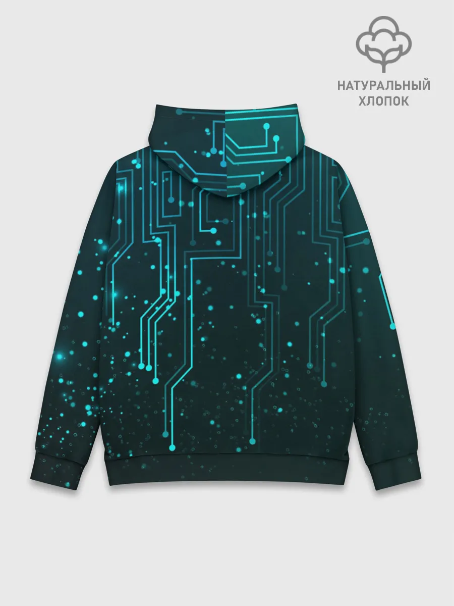 Худи мужской база хлопок / В стиле Трон новое поколения