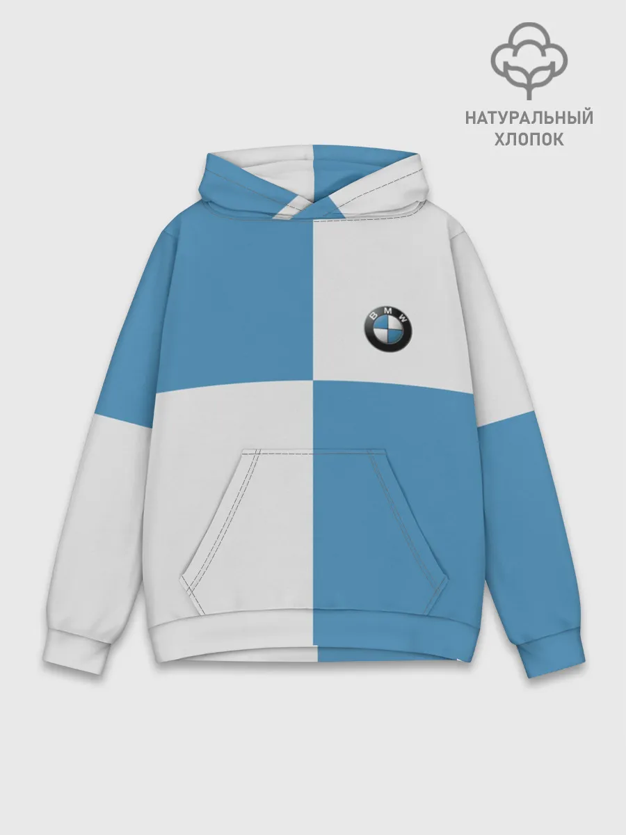 Худи мужской база хлопок / BMW