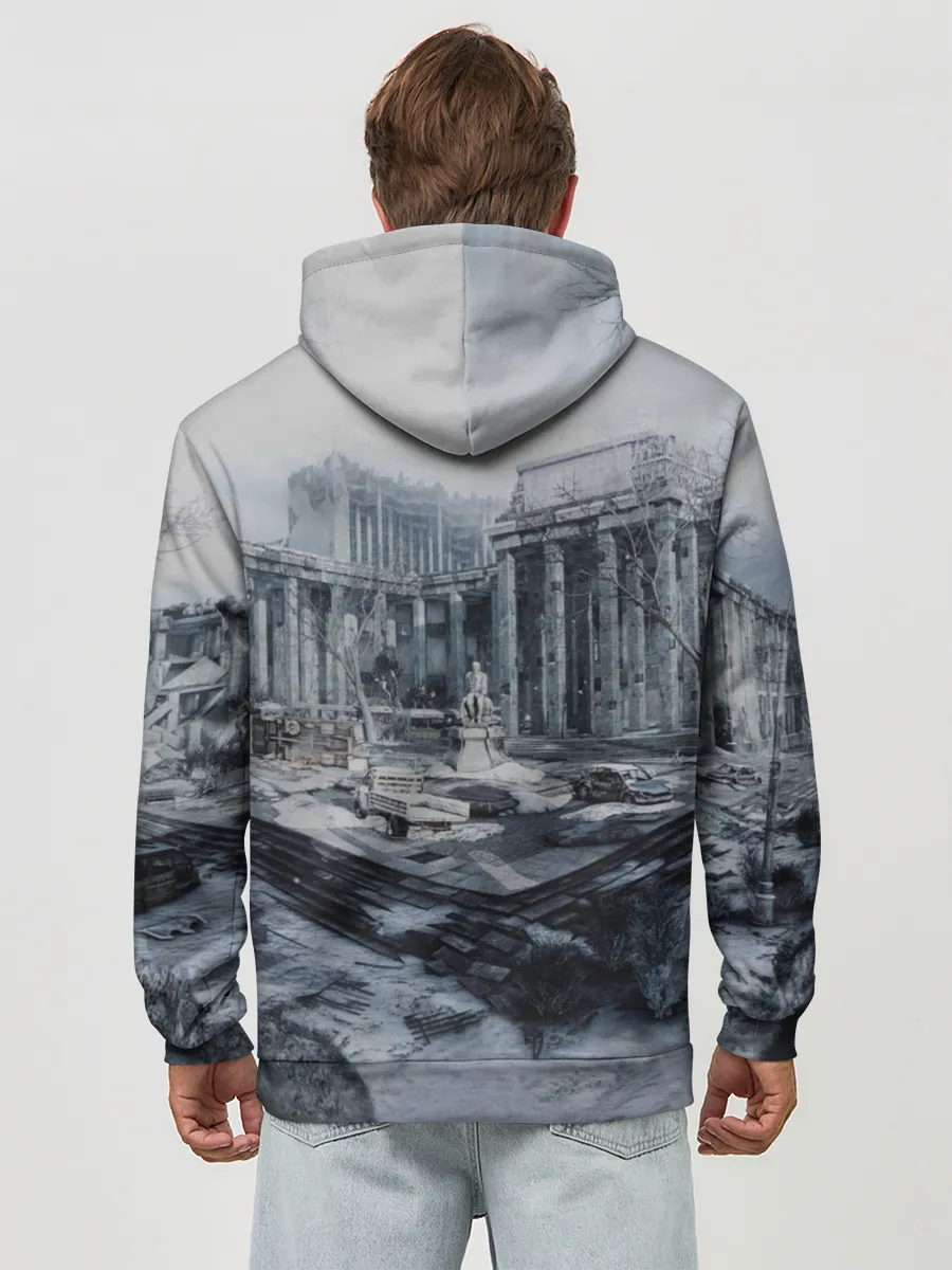 Худи мужской база хлопок / METRO Last Light