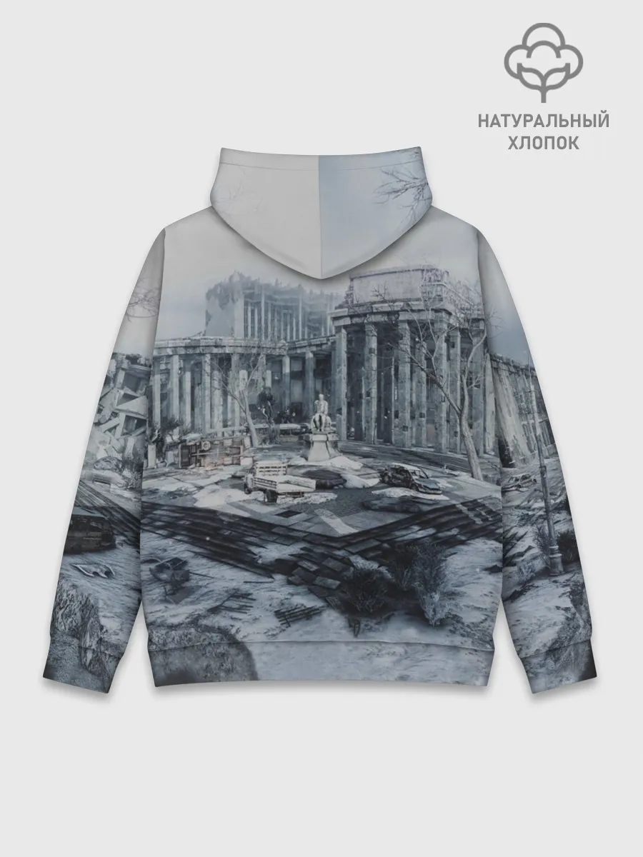 Худи мужской база хлопок / METRO Last Light