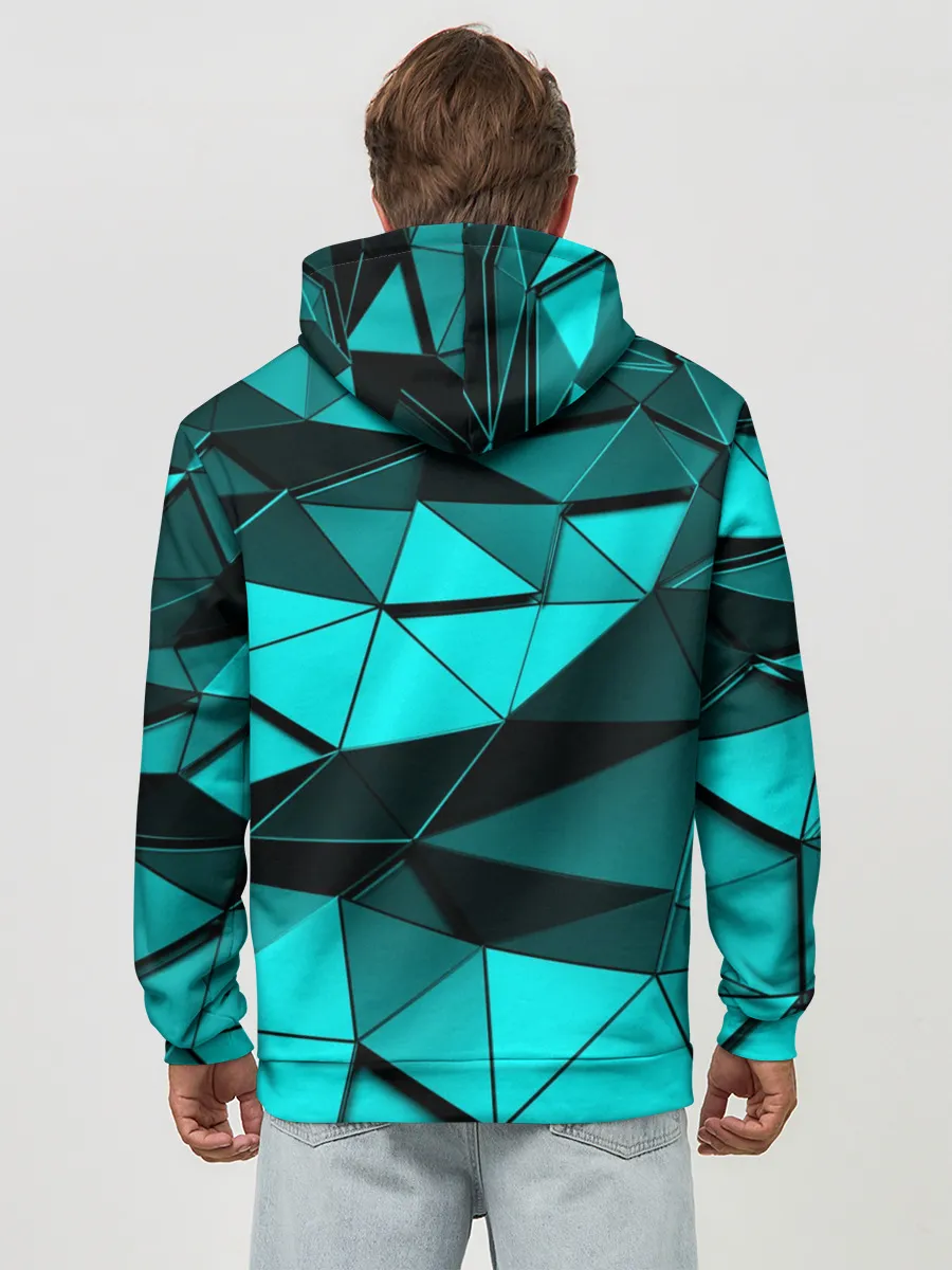 Худи мужской база хлопок / Metalic collection