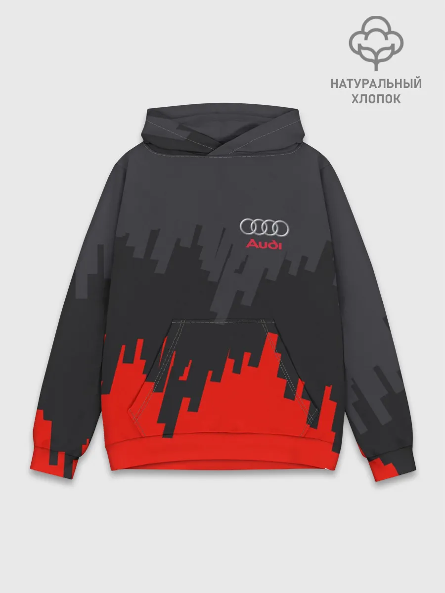 Худи мужской база хлопок / AUDI SPORT