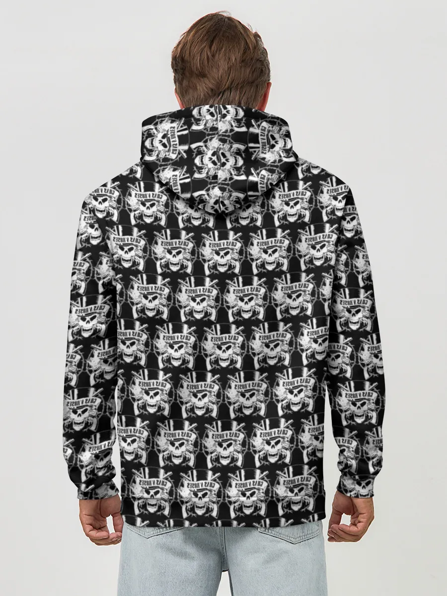 Худи мужской база хлопок / Guns n roses