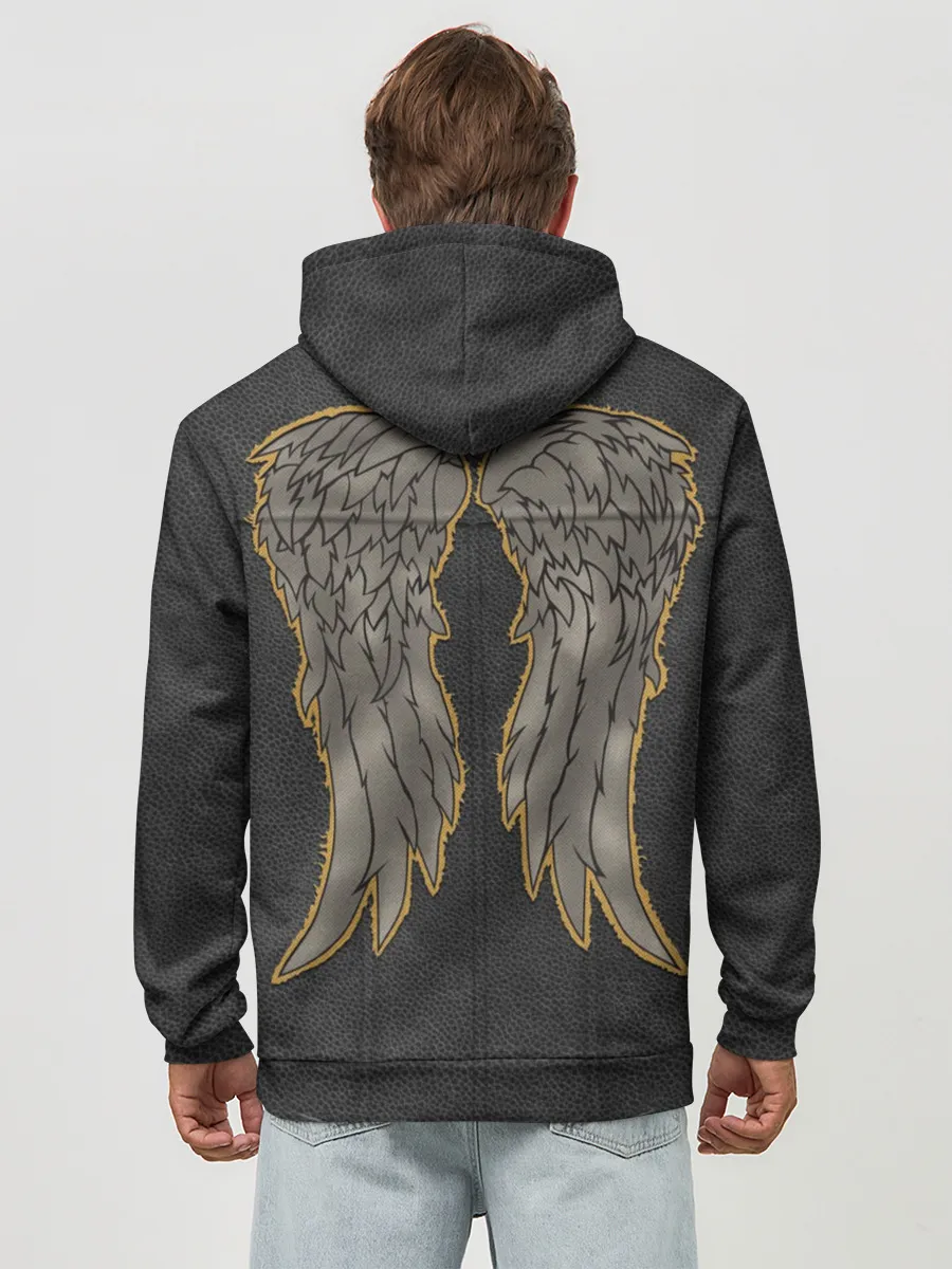 Худи мужской база хлопок / Жилетка Дэрила