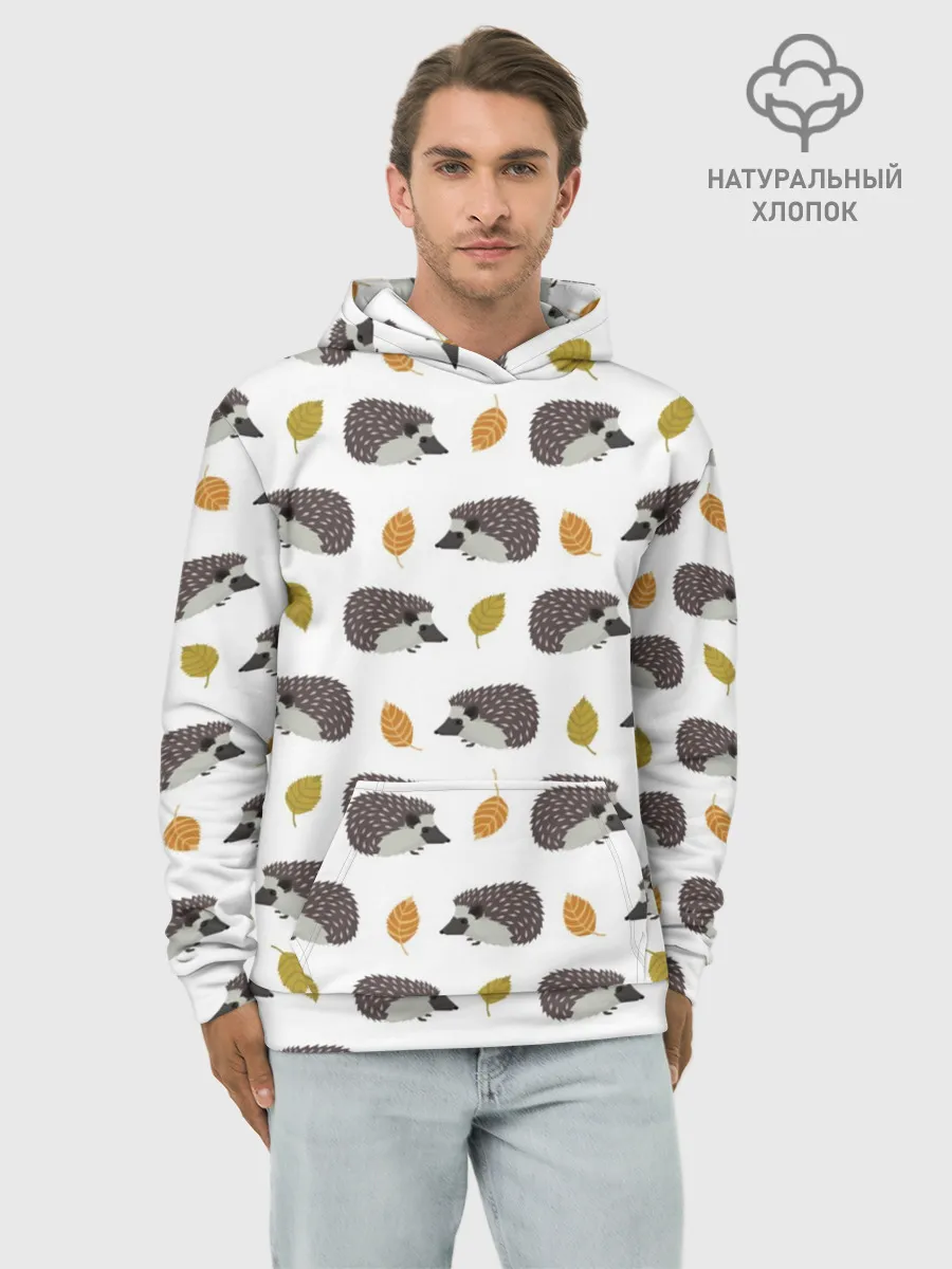 Худи мужской база хлопок / чего такой колючий?
