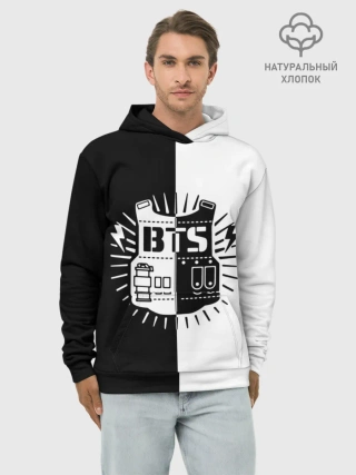 Худи мужской база хлопок / Bangtan Boys