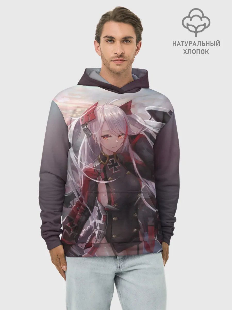 Худи мужской база хлопок / Dark