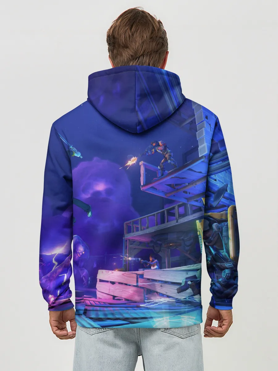 Худи мужской база хлопок / Fortnite