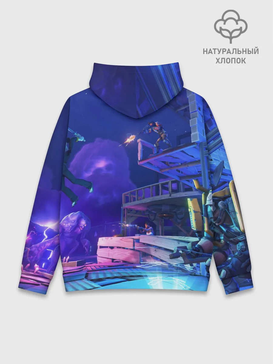 Худи мужской база хлопок / Fortnite
