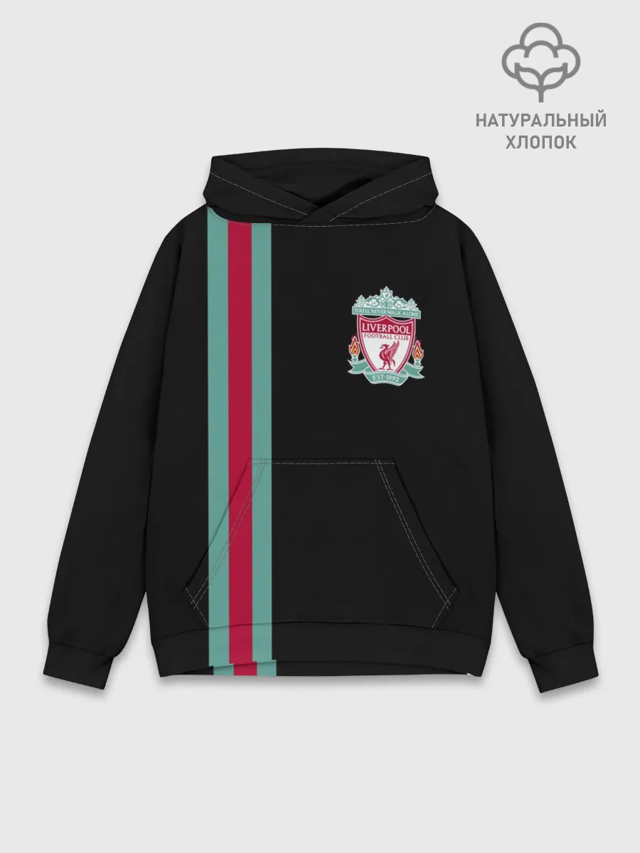 Худи мужской база хлопок / Liverpool FC