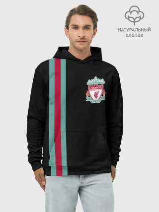 Худи мужской база хлопок / Liverpool FC