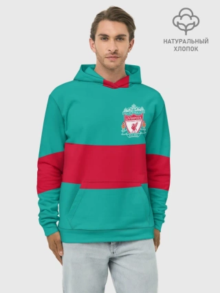 Худи мужской база хлопок / FC Liverpool