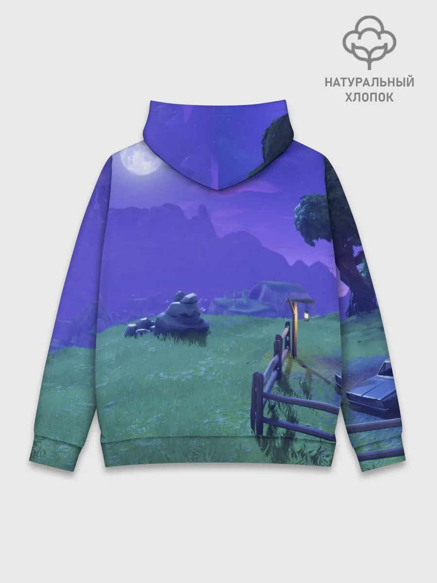 Худи мужской база хлопок / Fortnite Night