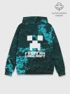 Худи мужской база хлопок / Георгий в стиле Minecraft