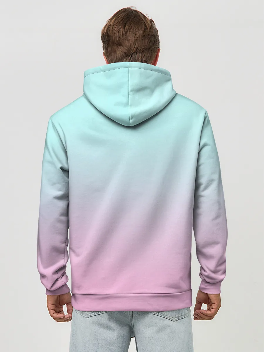 Худи мужской база хлопок / Funny PUG