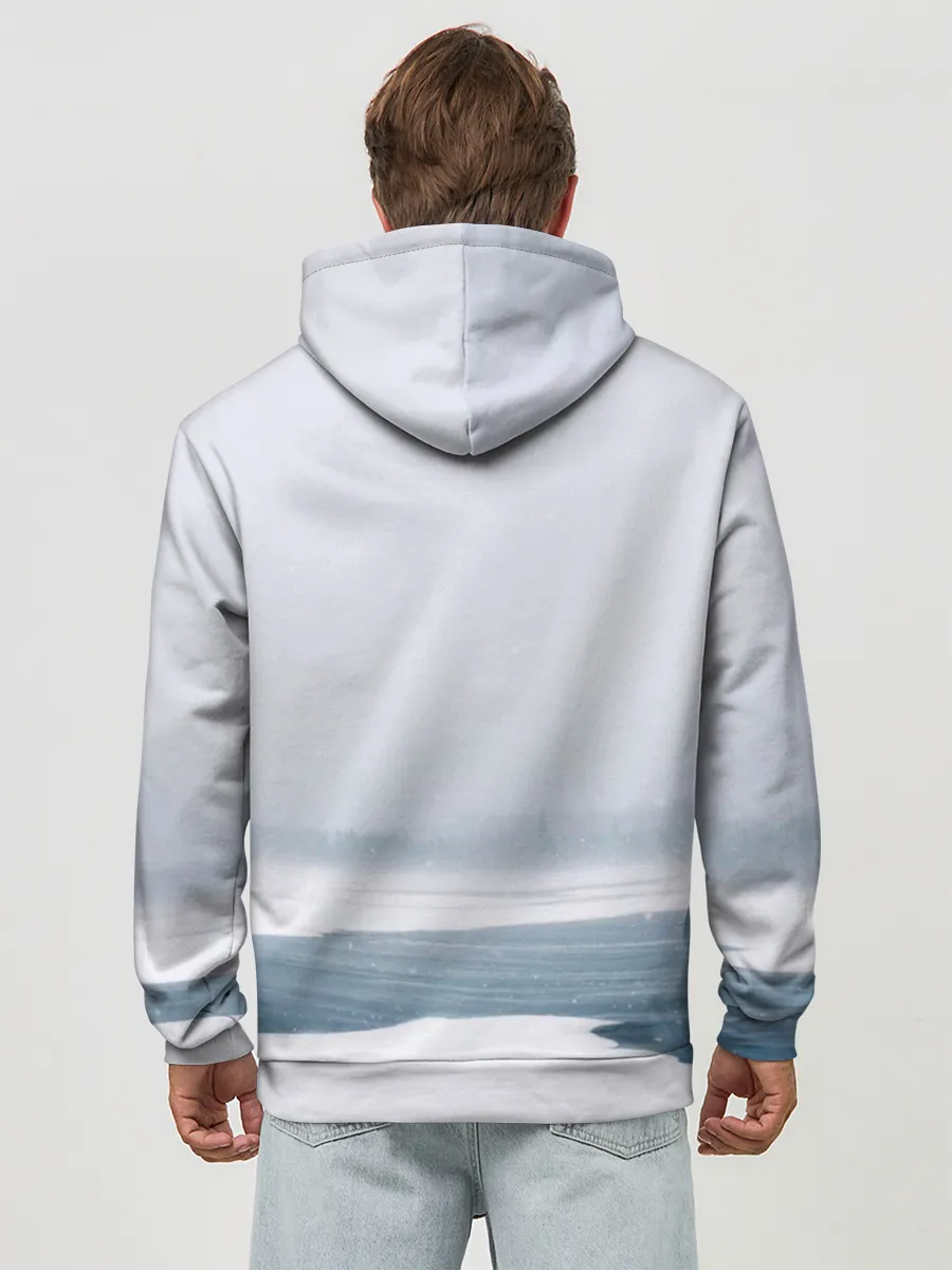 Худи мужской база хлопок / Сибирь