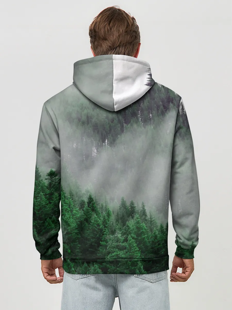 Худи мужской база хлопок / Сибирь