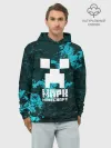 Худи мужской база хлопок / Марк в стиле Minecraft