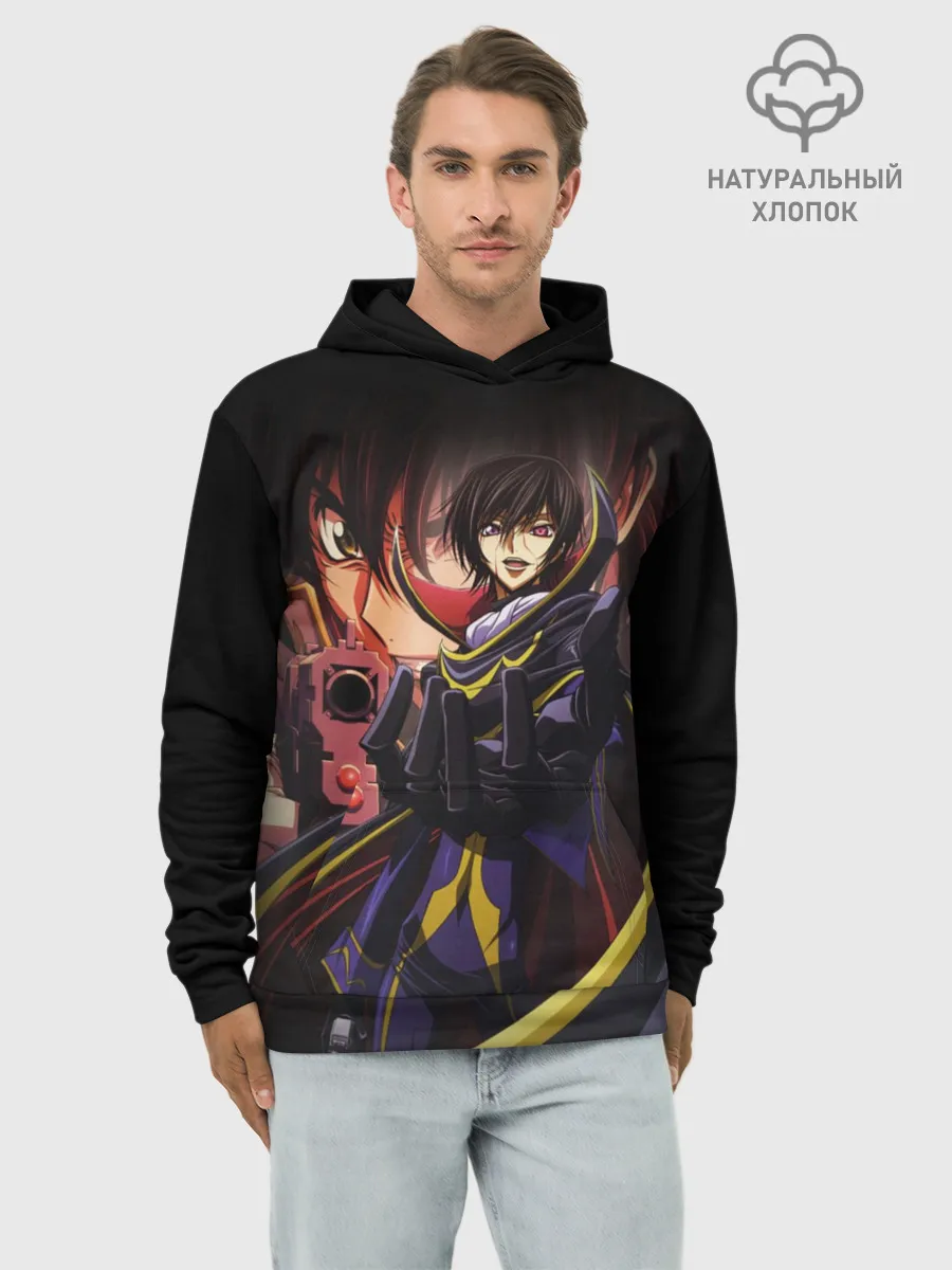 Худи мужской база хлопок / Code Geass_8