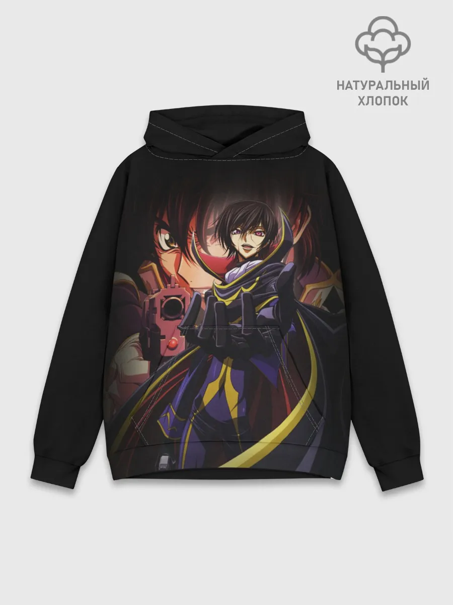 Худи мужской база хлопок / Code Geass_8