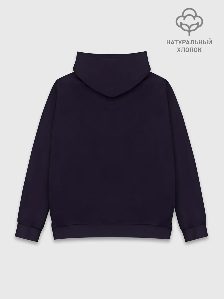 Худи мужской база хлопок / Лев