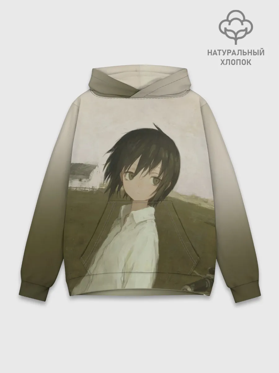 Худи мужской база хлопок / Масло