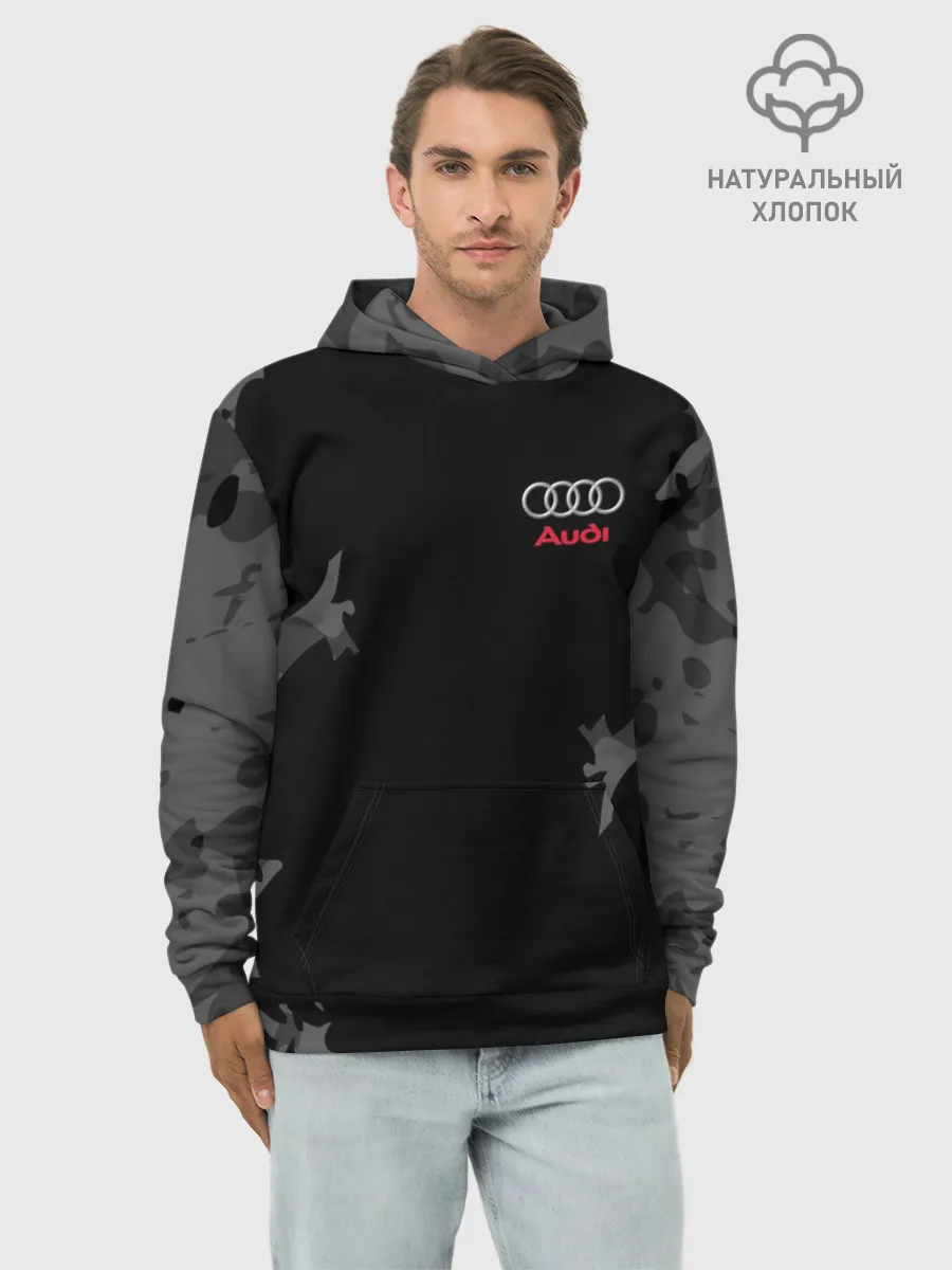 Худи мужской база хлопок / AUDI SPORT