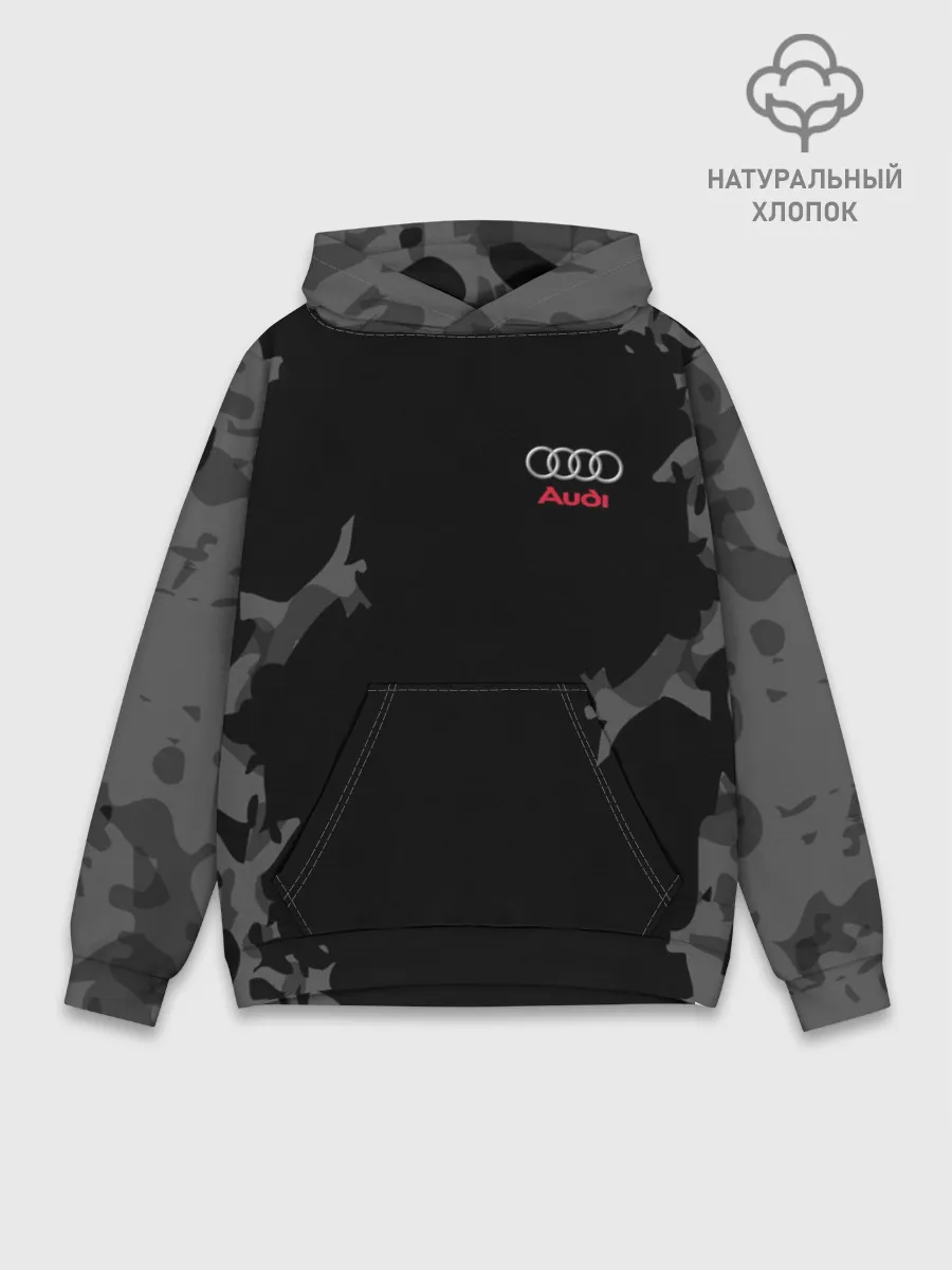 Худи мужской база хлопок / AUDI SPORT