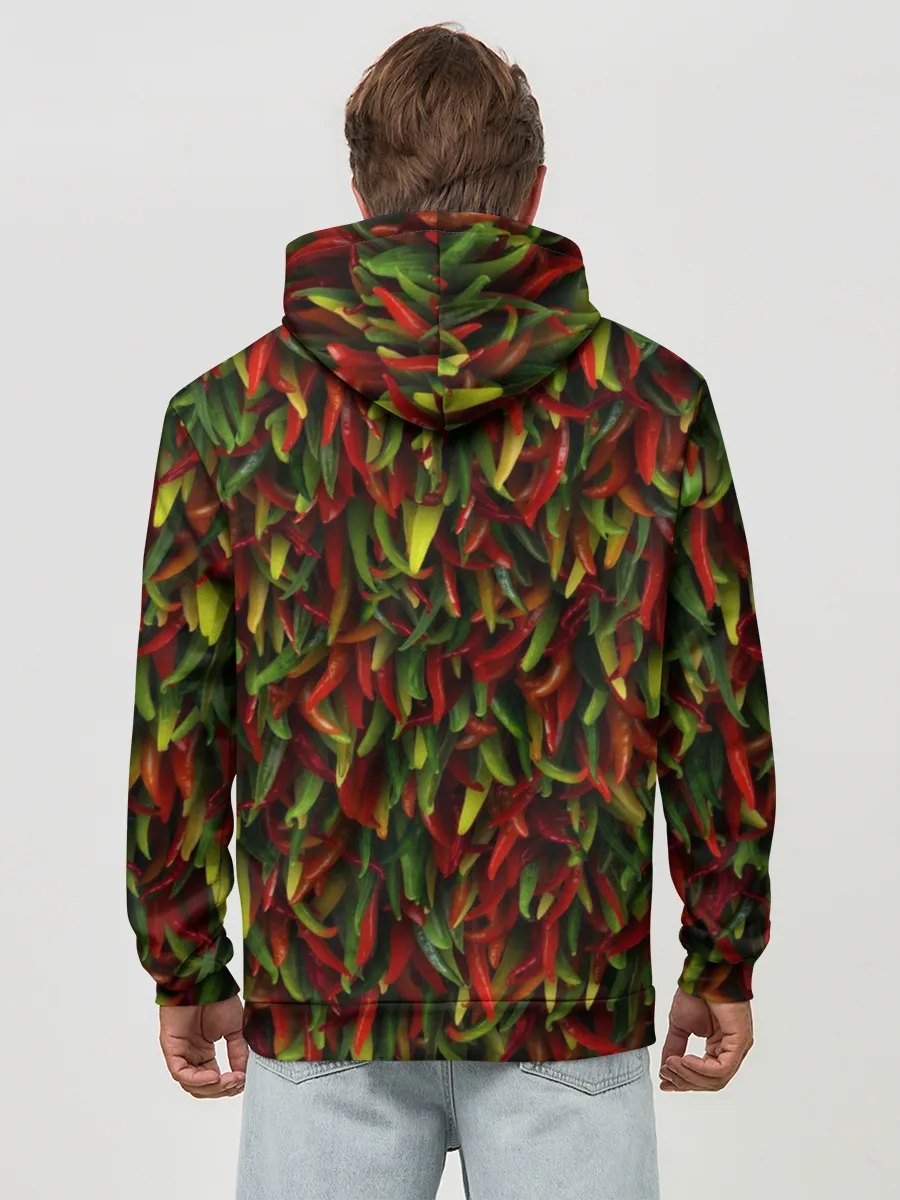 Худи мужской база хлопок / Перчики