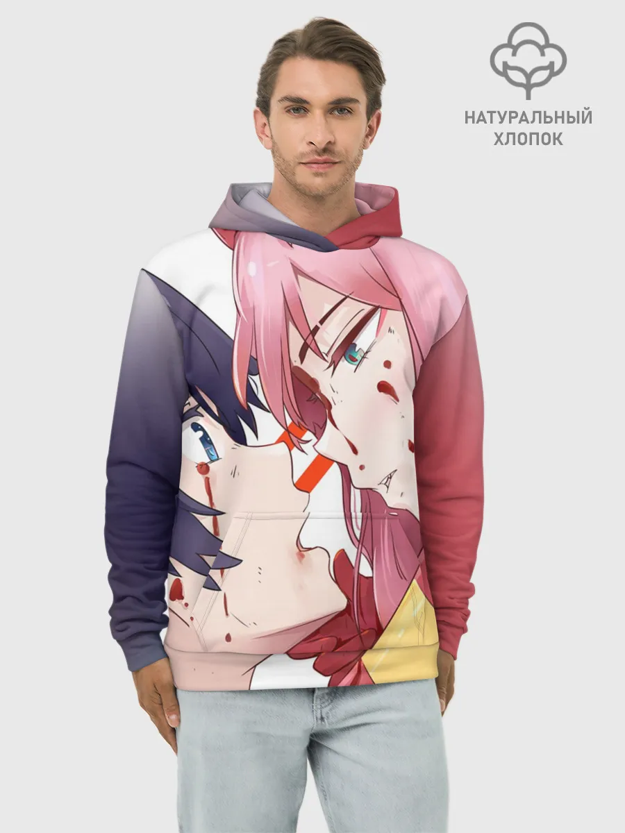 Худи мужской база хлопок / Darling kiss