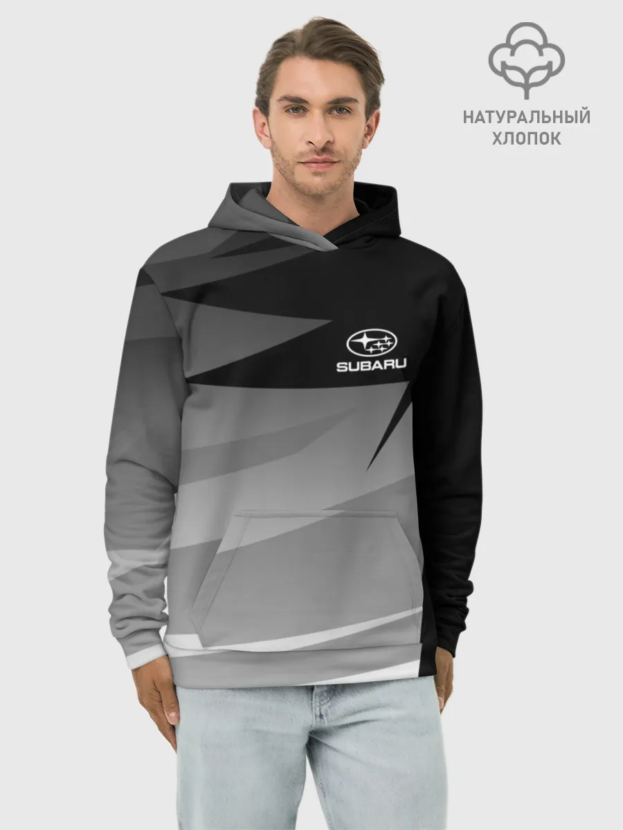 Худи мужской база хлопок / SUBARU SPORT