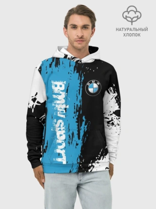 Худи мужской база хлопок / BMW | БМВ SPORT